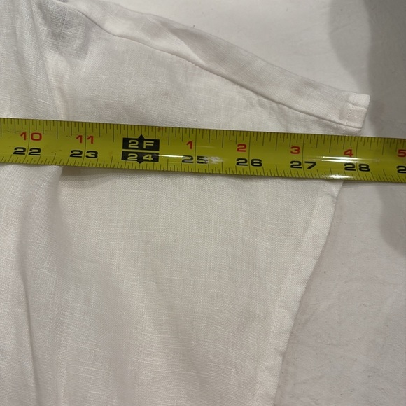 NEW J Crew 100% Linen Beach Coverup - Picture 6 of 7